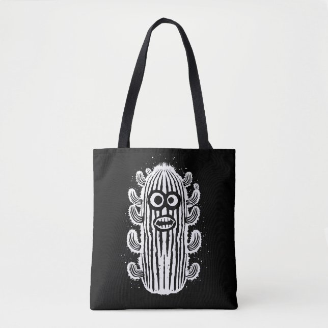 Bolsa Tote Cactus Chocado (Frente)