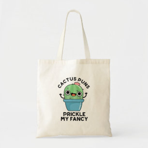 Bolsa Tote Cactus Puns Pica Pica Meu Rico Foguete De Plantas
