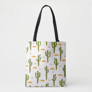 Bolsa Tote Cactus Sand: Estilo Mexicano Sem Olhos.