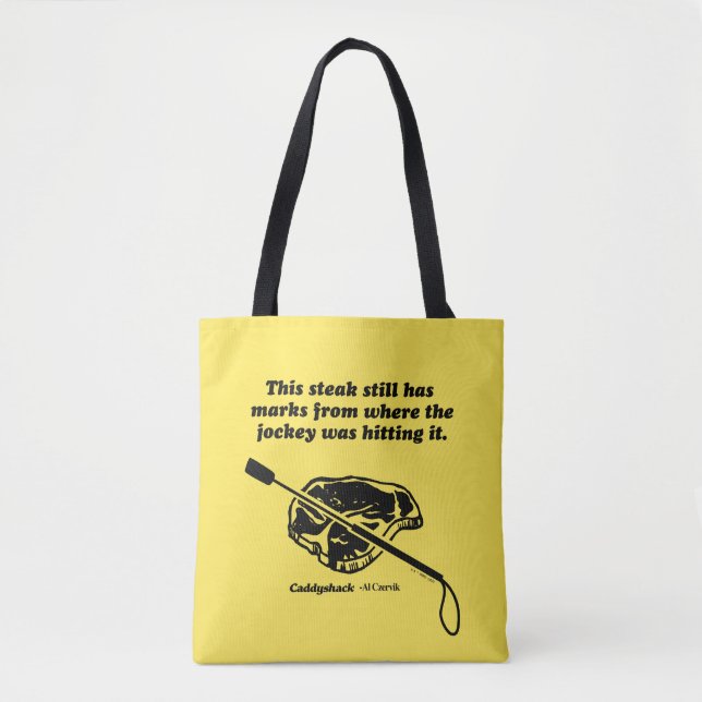 Bolsa Tote Caddyshack | Este Bife Ainda Tem Marcas (Frente)