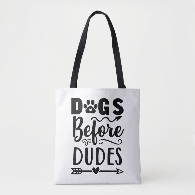 Bolsa Tote Cães antes dos Dudos (Frente)