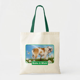 Bolsa Tote Cães com Dandelion