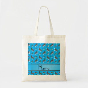 Bolsa Tote Cães conhecidos personalizados do rouco siberian