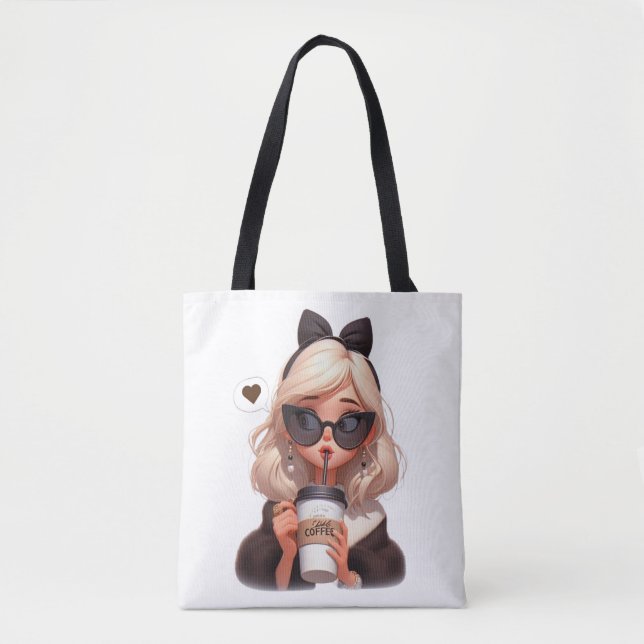 Bolsa Tote Café (Frente)
