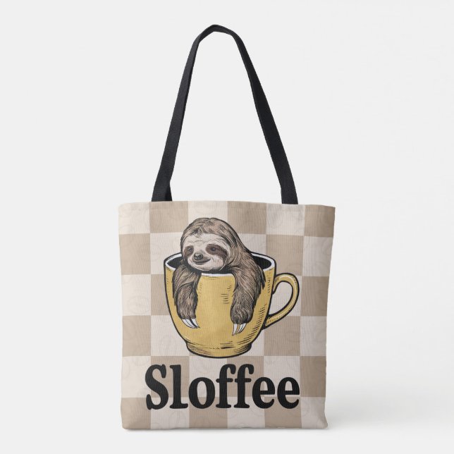 Bolsa Tote Café (Verso)