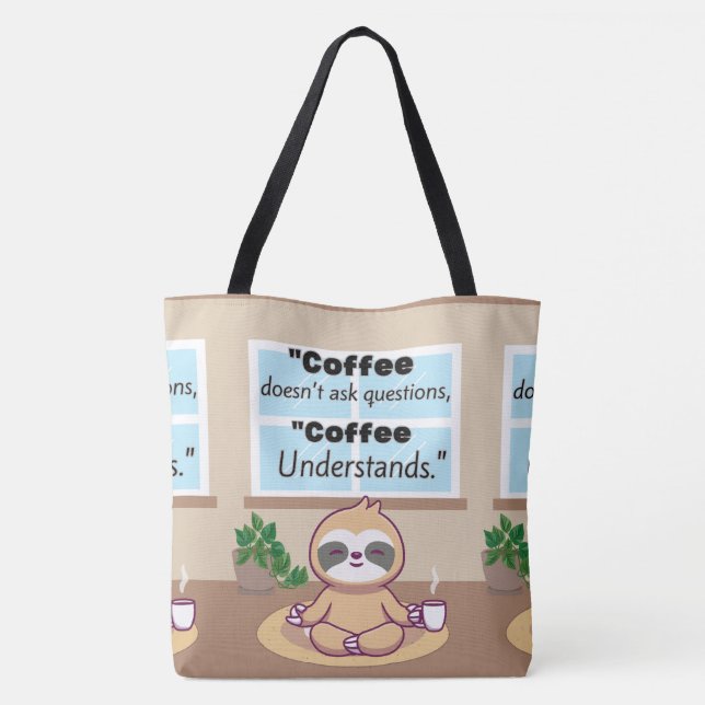 BOLSA TOTE CAFÉ (Verso)