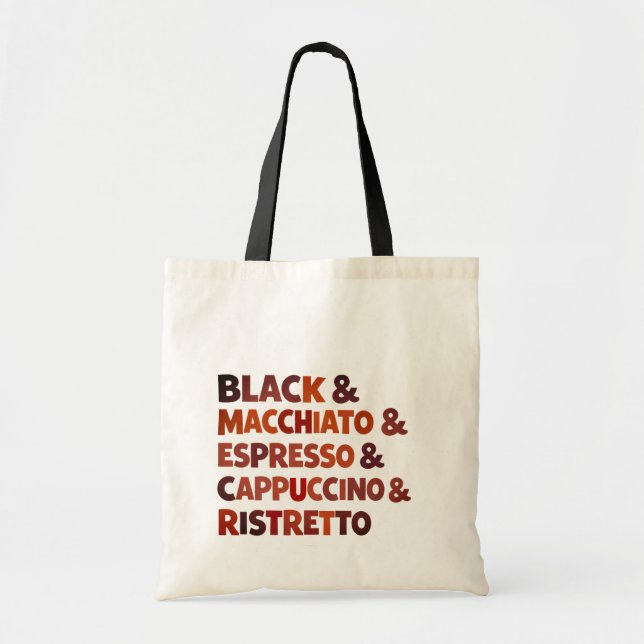 Bolsa Tote Café (Frente)