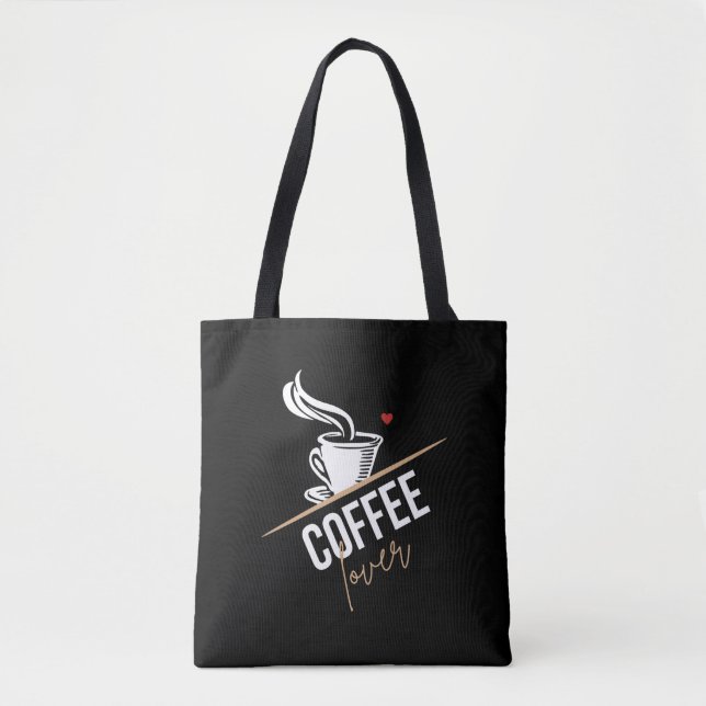 Bolsa Tote Café Amantes De Café (Frente)