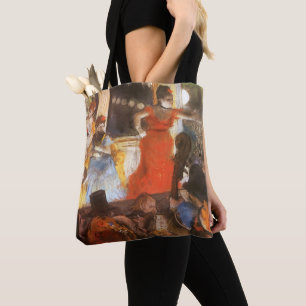 Bolsa Tote Cafe Concert em Les Embaixadeurs por Edgar Degas