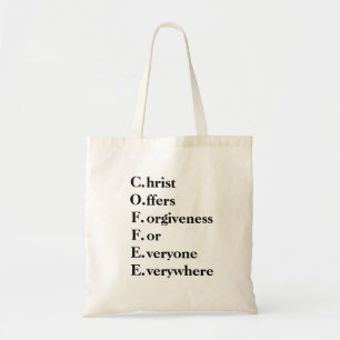 Bolsa Tote Café cristão