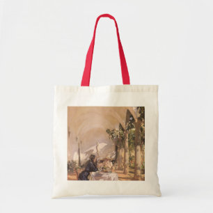 Bolsa Tote Café da Manhã na Loggia por John Singer Sargent
