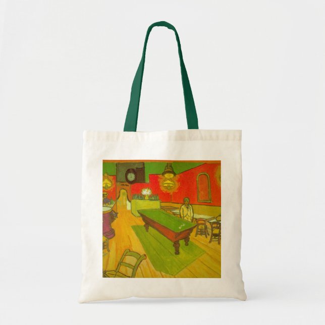 Bolsa Tote Café da noite por Vincent van Gogh (Frente)