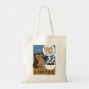 Bolsa Tote Café de Coruja Noturna