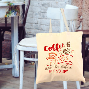 Bolsa Tote Café e Amigos Coffee Coffee Lover