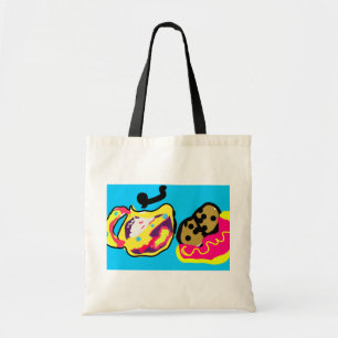 Bolsa Tote Café e biscoito