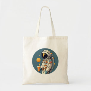 Bolsa Tote Café é FORA DESTE MUNDO viagem espacial de astrona