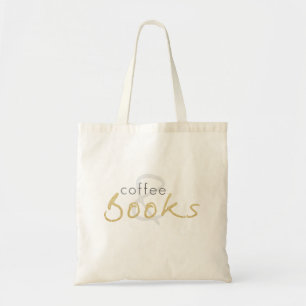 Bolsa Tote Café e livro - Saco de ferramentas