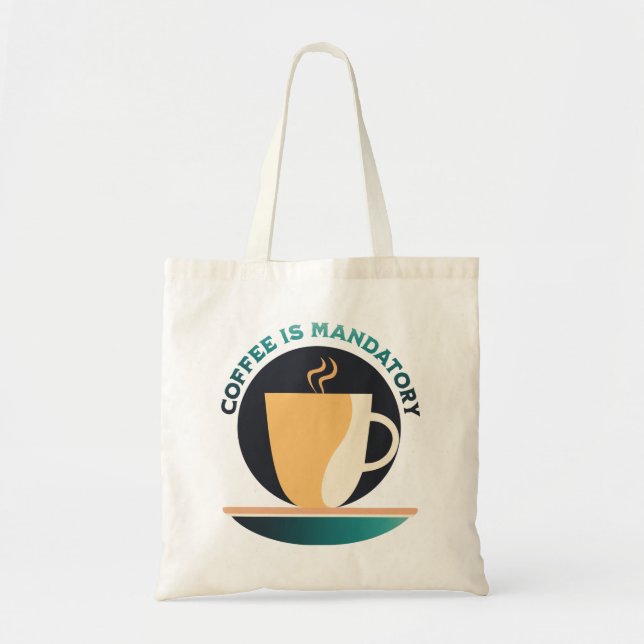 Bolsa Tote Café É Obrigatório (Frente)