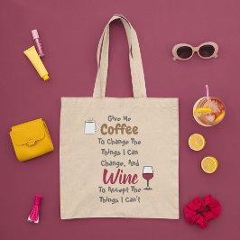 Bolsa Tote Café E Vinho