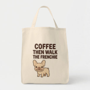 Bolsa Tote Café Então Passeie Pelo Design Divertido Francês
