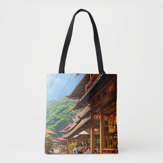 Bolsa Tote Café Javanês (Frente)