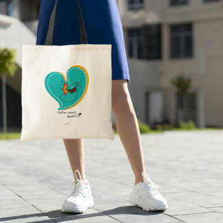 Bolsa Tote Café LoverS muackS-Espresso