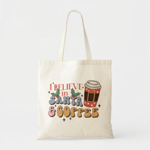Bolsa Tote Café Natal Papais noeis e café