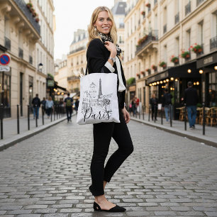 Bolsa Tote Cafe Paris  