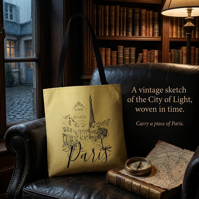 Bolsa Tote Cafe Paris (Criador carregado)