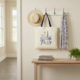 Bolsa Tote Cafe Paris Tote Bag