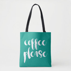 Bolsa Tote Café, por favor