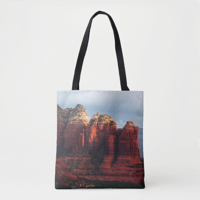 Bolsa Tote Café Pot Rock Nublado em Sedona Arizona (Frente)