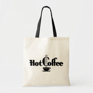 Bolsa Tote Café quente retrô