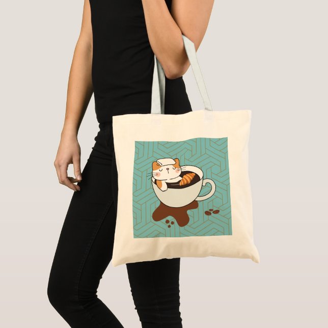 Bolsa Tote Café Spa do Gato (Frente (produto))
