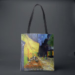 Bolsa Tote Café Terrace à noite por Van Gogh Fine Art<br><div class="desc">Cafe Terrace na Noite - Arles,  França,  1888.  Famoso quadro de óleo pelo artista holandês Impressionista Poste Vincent van Gogh. Bolas de brinquedo de arte.</div>