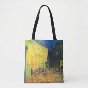 Bolsa Tote Café Terrace Cena de Rua Francesa de Van Gogh