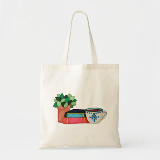 Bolsa Tote Café & um Bom Livro