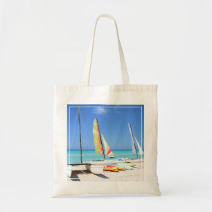 Bolsa Tote Caiaque, catamarãs e praia cubana de Kayaks