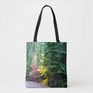 Bolsa Tote Cair cores nas montanhas... .