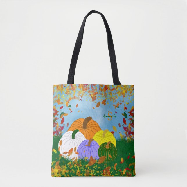 Bolsa Tote Cair no outono (Frente)