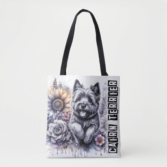 Bolsa Tote Cairn Terrier (Frente)