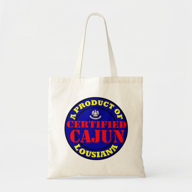 BOLSA TOTE CAJUN CERTIFICADO (Frente)