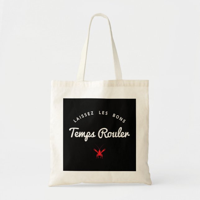 Bolsa Tote Cajun Laissez Les Bons Temps Rouler (Frente)