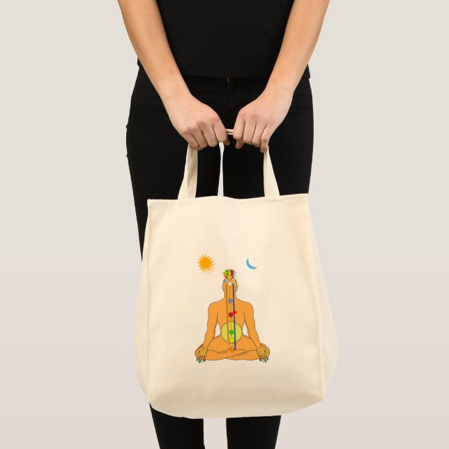 Bolsa Tote Cakras Sentados (Frente (produto))