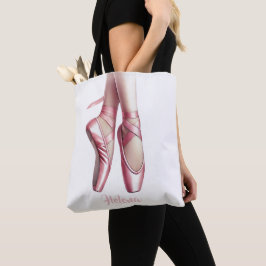 Bolsa Tote Calçados de Balé Ballerina Personalizados
