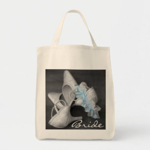 Bolsa Tote Calçados de noiva e Carregar de Garter Noiva
