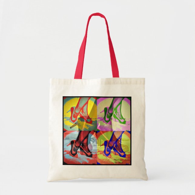Bolsa Tote calçados do la do la do ooh (Frente)