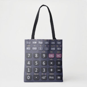 Bolsa Tote Calculadora científica