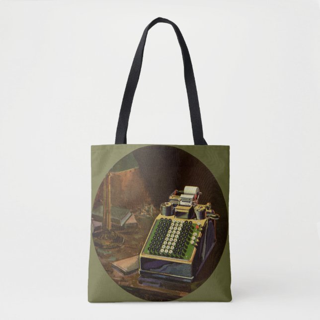Bolsa Tote Calculadora Contábil Comptometer Empresarial Vinta (Frente)