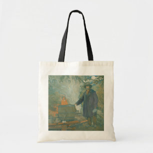 Bolsa Tote Caldeira Branca de Moonshiners Florestais